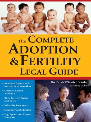 cover image of Complete Adoption and Fertility Legal Guide